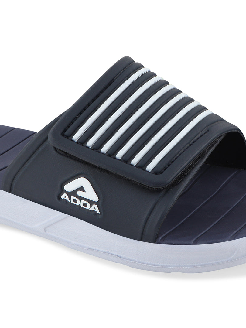 ADDA COMFORT PLUS Striped Slide For Men