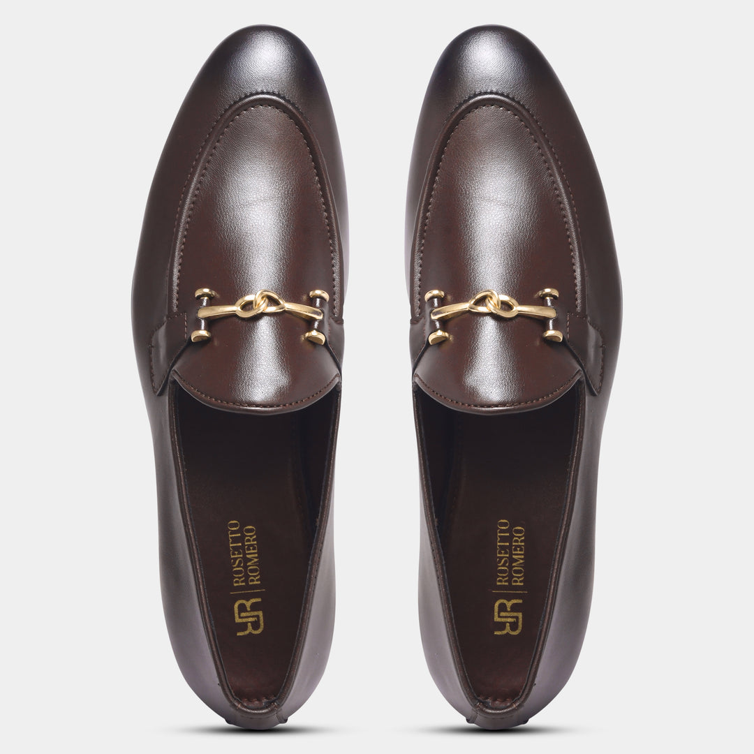 Rosetto Romero Command Classic Dress Penny Loafers For Men