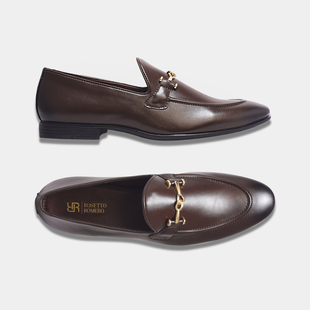 Rosetto Romero Command Classic Dress Penny Loafers For Men