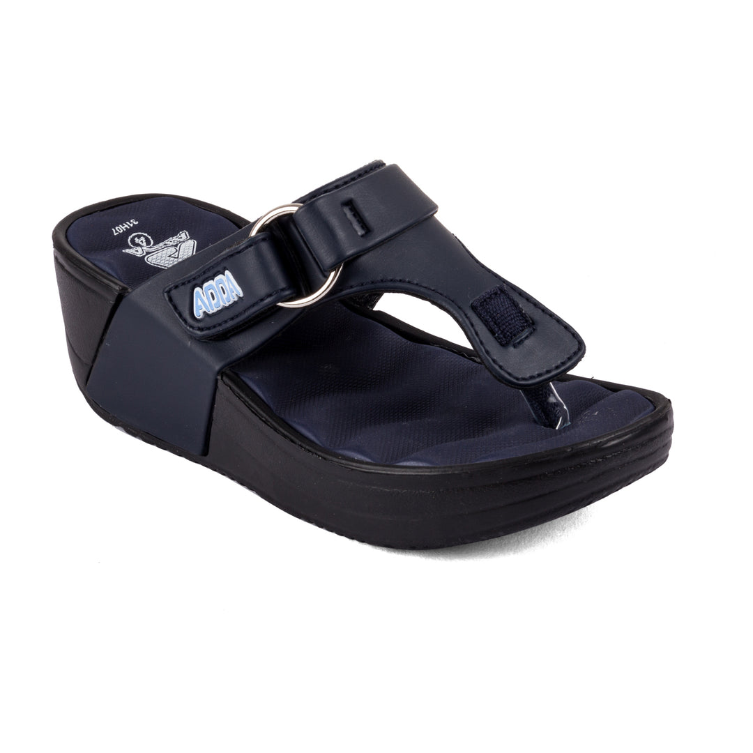 ADDA CORAL-7 Solid Wedges For Women