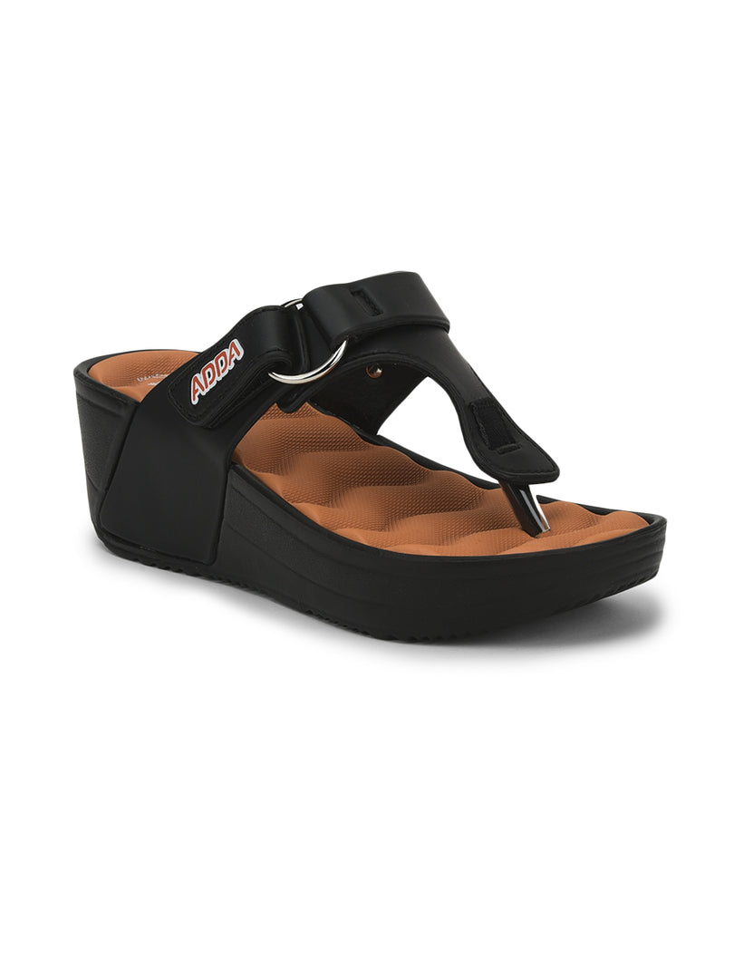 ADDA CORAL-7 Solid Wedges For Women