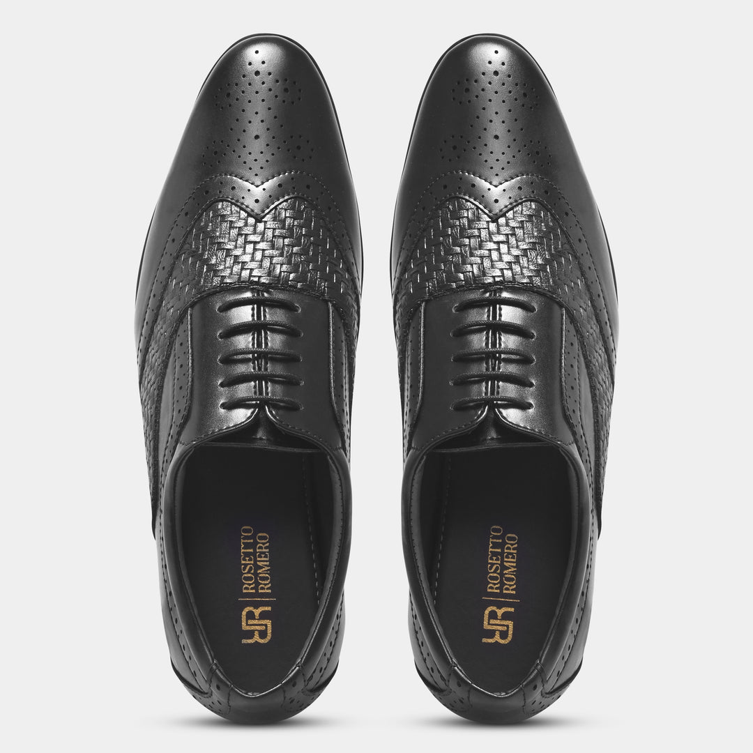 Rosetto Romero Cruse Sophisticated & Stylish Lace-Up Brogue Shoes For Men