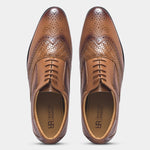 Load image into Gallery viewer, Rosetto Romero Cruse Sophisticated &amp; Stylish Lace-Up Brogue Shoes For Men
