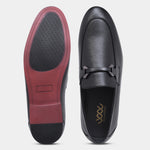 Load image into Gallery viewer, WAVEWALKER AMAZE Men Faux Leather Black Slip-On Loafers