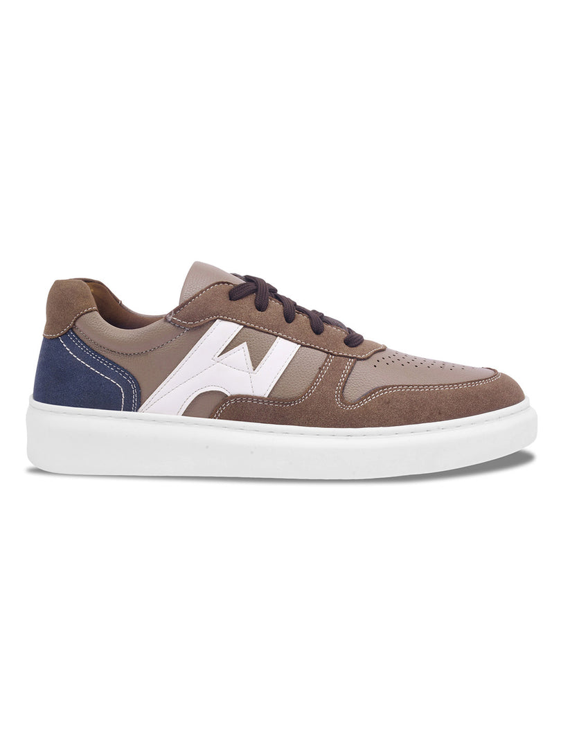 WAVEWALKER KILLER-3 Men Faux Leather Blue Casual Lace-Ups Shoes