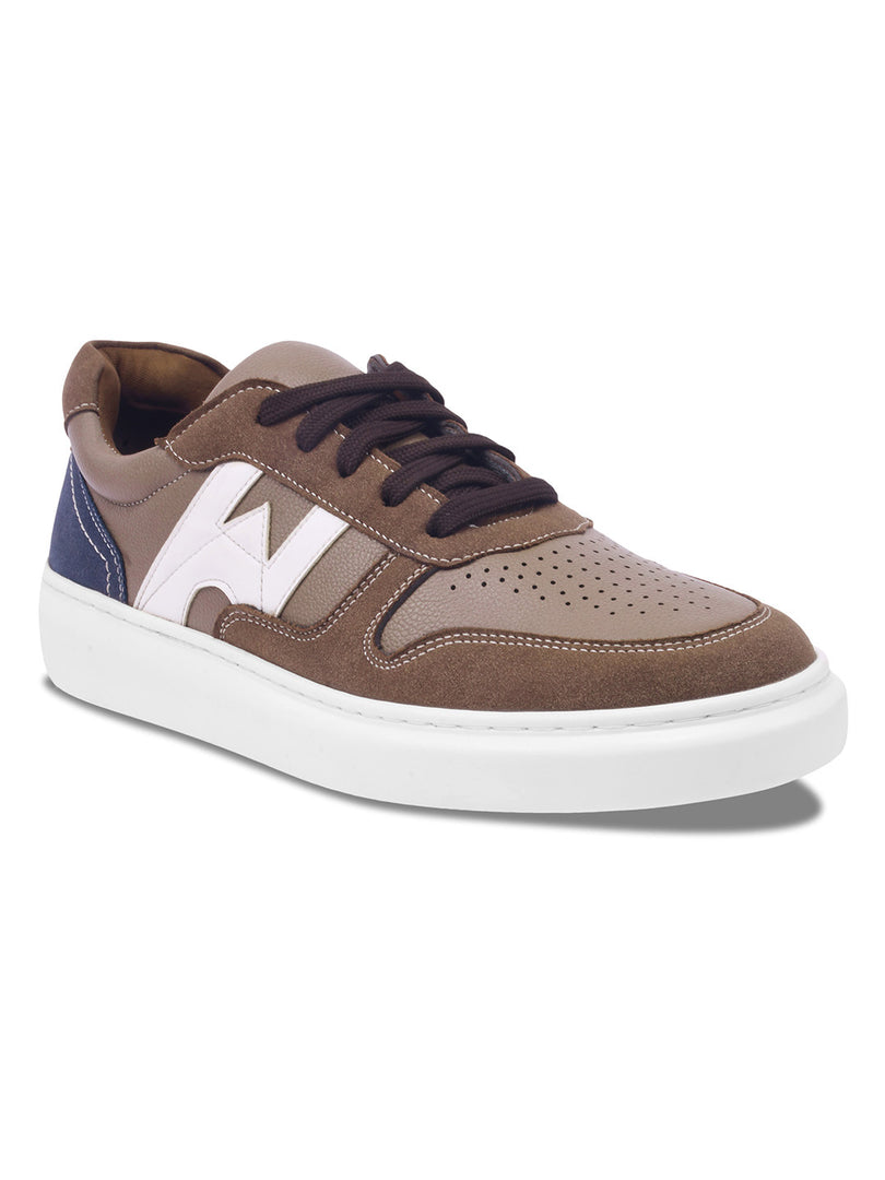 WAVEWALKER KILLER-3 Men Faux Leather Blue Casual Lace-Ups Shoes