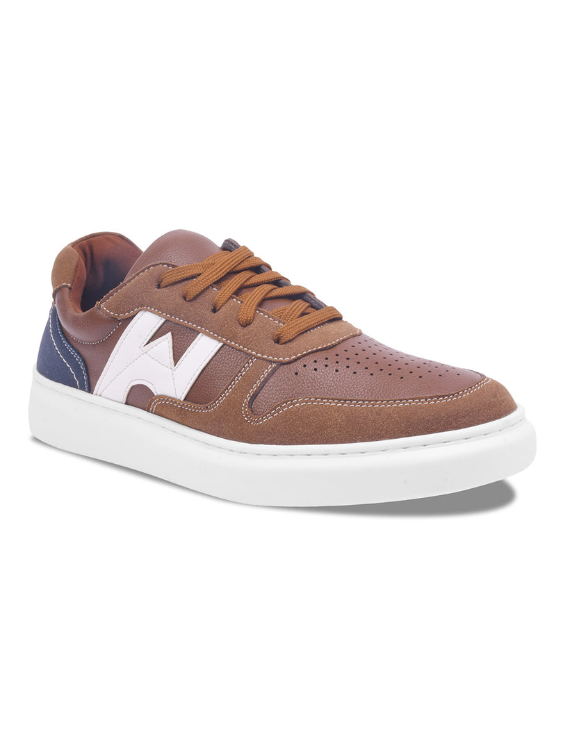 WAVEWALKER KILLER-3 Men Faux Leather Blue Casual Lace-Ups Shoes