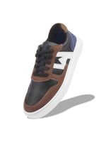 Load image into Gallery viewer, WAVEWALKER KILLER-3 Men Faux Leather Blue Casual Lace-Ups Shoes