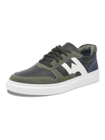 Load image into Gallery viewer, WAVEWALKER KILLER-3 Men Faux Leather Blue Casual Lace-Ups Shoes