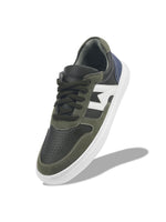Load image into Gallery viewer, WAVEWALKER KILLER-3 Men Faux Leather Blue Casual Lace-Ups Shoes