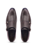 Load image into Gallery viewer, WAVEWALKER JUSTIN Men Premium Double Monk Strap Formal Shoes