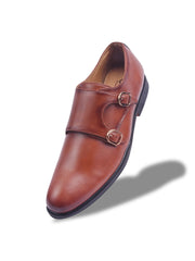 WAVEWALKER JUSTIN Men Premium Double Monk Strap Formal Shoes