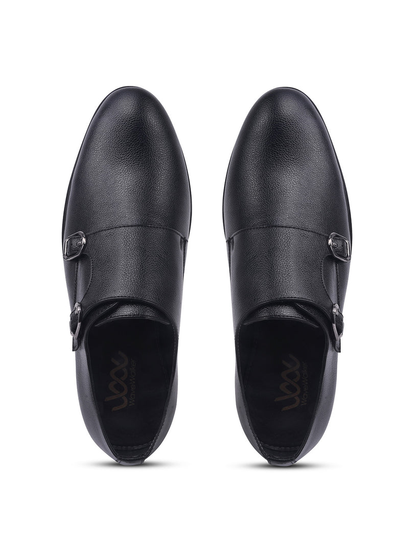 WAVEWALKER JUSTIN Men Premium Double Monk Strap Formal Shoes