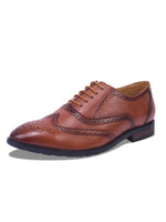 Load image into Gallery viewer, WAVEWALKER ALPHA-3 Refined Craftsmanship Lace-Up Brogue Shoes