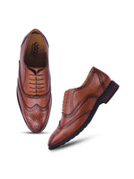 Load image into Gallery viewer, WAVEWALKER ALPHA-3 Refined Craftsmanship Lace-Up Brogue Shoes
