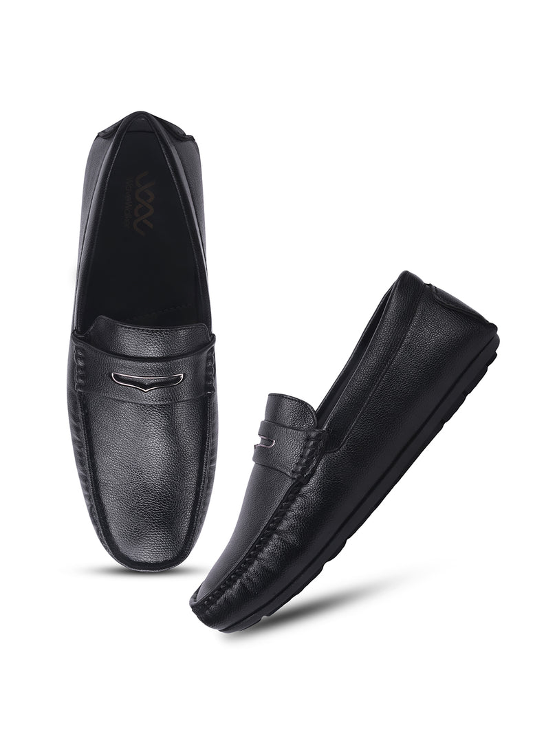 WAVEWALKER AERO Men Beige Faux Leather Slip-On Loafers
