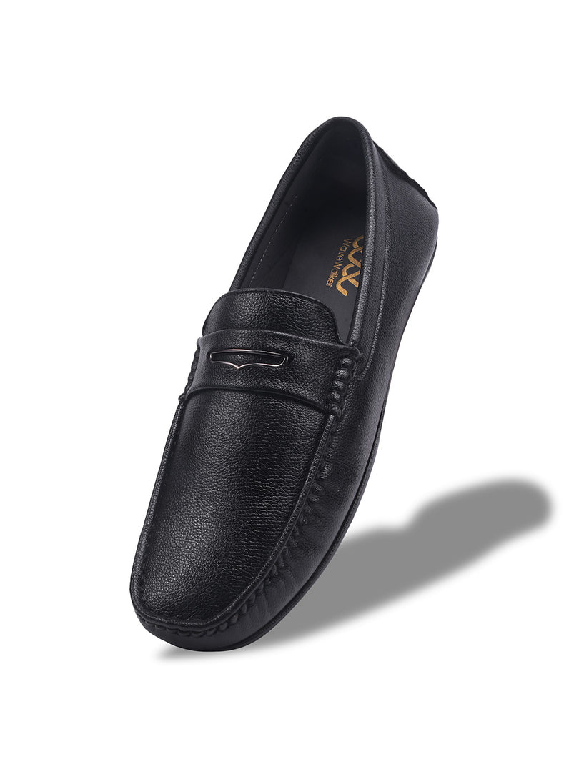 WAVEWALKER AERO Men Beige Faux Leather Slip-On Loafers