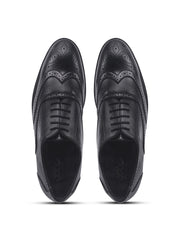 WAVEWALKER ALPHA-3 Refined Craftsmanship Lace-Up Brogue Shoes