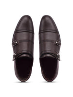 Load image into Gallery viewer, WAVEWALKER JAMES Men Premium Double Monk Strap Formal Shoes