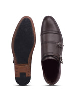Load image into Gallery viewer, WAVEWALKER JAMES Men Premium Double Monk Strap Formal Shoes