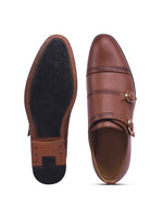 Load image into Gallery viewer, WAVEWALKER JAMES Men Premium Double Monk Strap Formal Shoes