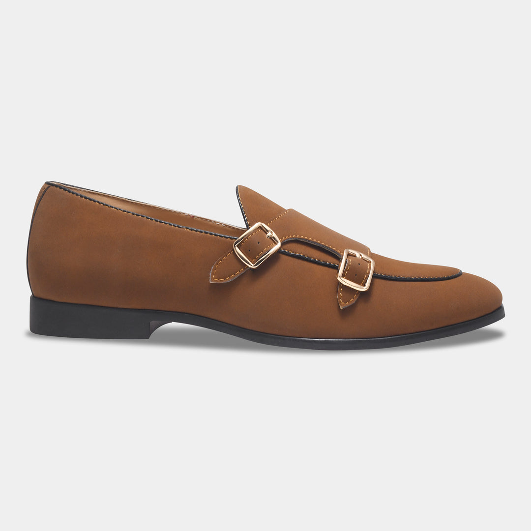 WAVEWALKER MARS Men Black Classic Suede Loafers