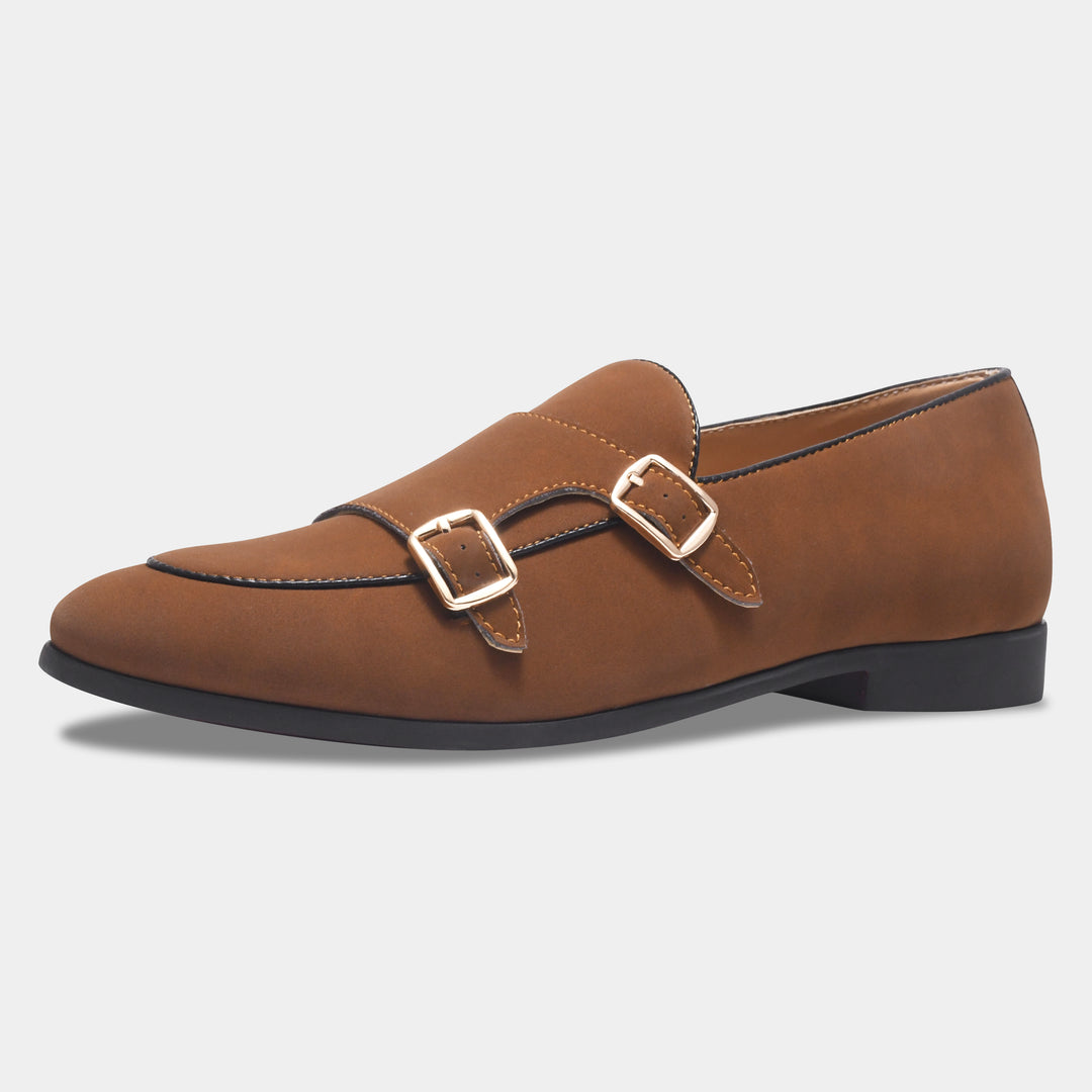 WAVEWALKER MARS Men Black Classic Suede Loafers