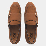 Load image into Gallery viewer, WAVEWALKER MARS Men Black Classic Suede Loafers