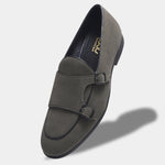 Load image into Gallery viewer, WAVEWALKER MARS Men Black Classic Suede Loafers