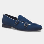 Load image into Gallery viewer, WAVEWALKER MARS Men Black Classic Suede Loafers