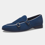 Load image into Gallery viewer, WAVEWALKER MARS Men Black Classic Suede Loafers