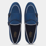 Load image into Gallery viewer, WAVEWALKER MARS Men Black Classic Suede Loafers