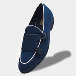 Load image into Gallery viewer, WAVEWALKER MARS Men Black Classic Suede Loafers