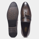 Load image into Gallery viewer, WAVEWALKER EASY Men Faux Leather Black Slip-On Loafers