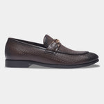 Load image into Gallery viewer, WAVEWALKER RELAX Men Faux Leather Black Slip-On Loafers