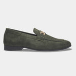 Load image into Gallery viewer, WAVEWALKER CRANE Men Black Classic Suede Loafers