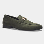 Load image into Gallery viewer, WAVEWALKER CRANE Men Black Classic Suede Loafers