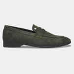 Load image into Gallery viewer, WAVEWALKER CHARGE Men Black Classic Suede Loafers