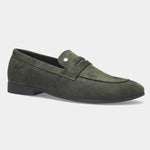 Load image into Gallery viewer, WAVEWALKER CHARGE Men Black Classic Suede Loafers
