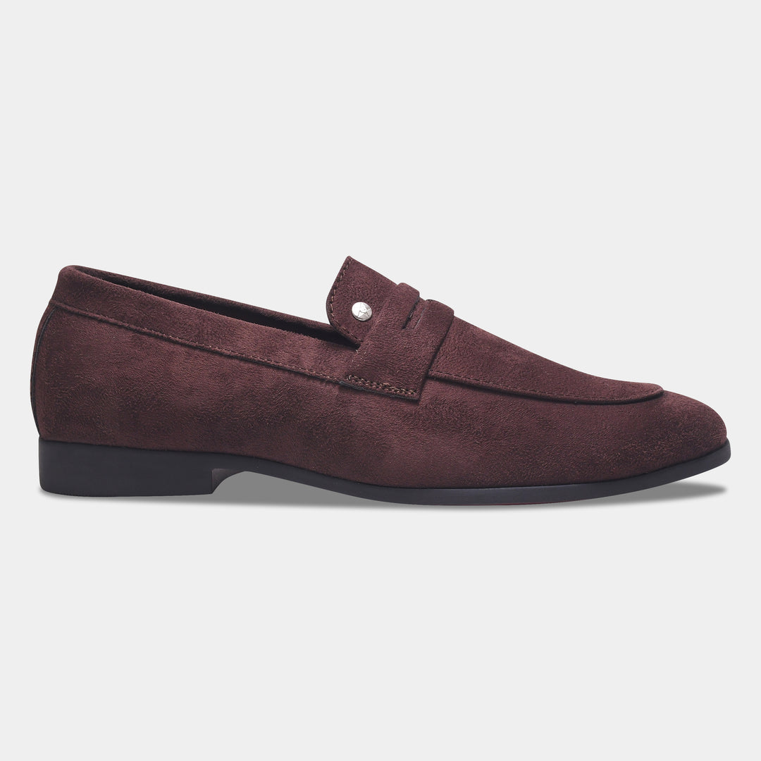 WAVEWALKER CHARGE Men Black Classic Suede Loafers