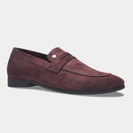 Load image into Gallery viewer, WAVEWALKER CHARGE Men Black Classic Suede Loafers