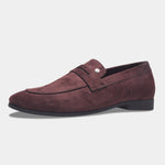 Load image into Gallery viewer, WAVEWALKER CHARGE Men Black Classic Suede Loafers