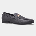 Load image into Gallery viewer, WAVEWALKER CRANE Men Black Classic Suede Loafers