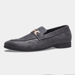 Load image into Gallery viewer, WAVEWALKER CRANE Men Black Classic Suede Loafers