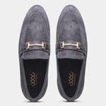 Load image into Gallery viewer, WAVEWALKER CRANE Men Black Classic Suede Loafers