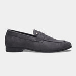 Load image into Gallery viewer, WAVEWALKER CHARGE Men Black Classic Suede Loafers