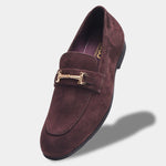 Load image into Gallery viewer, WAVEWALKER CRANE Men Black Classic Suede Loafers