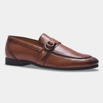 Load image into Gallery viewer, WAVEWALKER PUNCH Men Faux Leather Black Slip-On Loafers