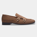 Load image into Gallery viewer, WAVEWALKER AXIS Men Beige Classic Suede Loafers
