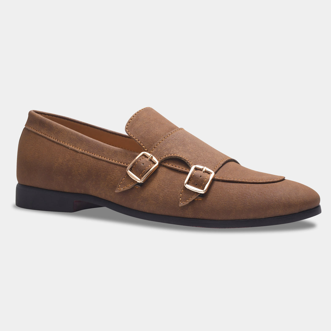 WAVEWALKER AXIS Men Beige Classic Suede Loafers